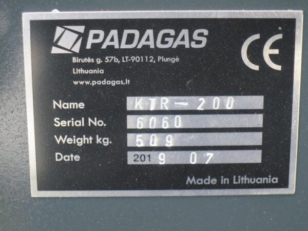 Padagas Kurottajan kauha 245cm 2.3m3 Manitou - Image 10