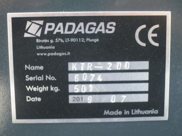 Padagas Kurottajan kauha 245cm 2.3m3 Merlo ZM2 - Image 10