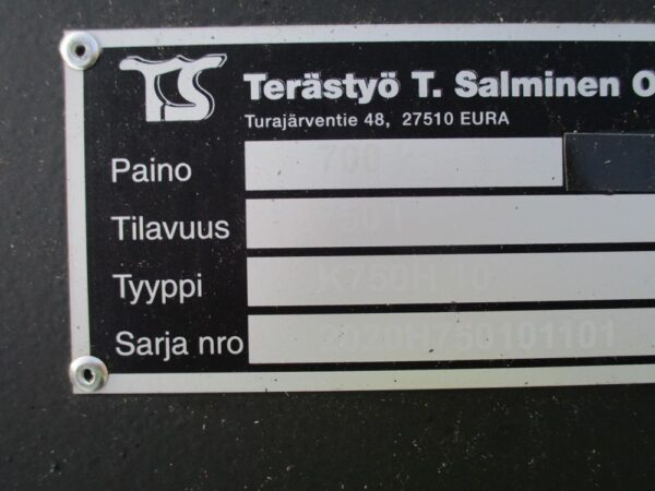 Terästyö Salminen Kuokkakauha 1000mm NTP10 - Image 15
