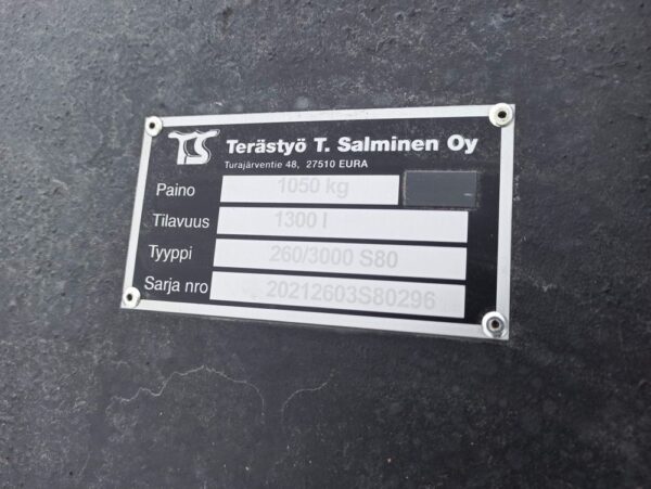 Terästyö Salminen Tasauskauha 3000mm S80 - Image 16