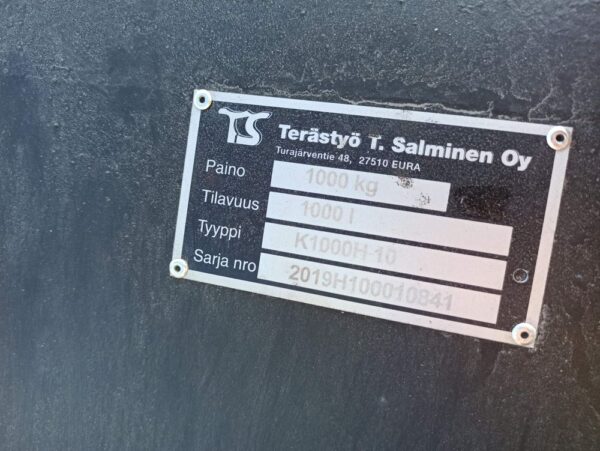 Terästyö Salminen Kuokkakauha 1100mm NTP10 - Image 16