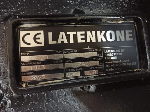 Laten Metsäojakauha 900L S70 - Image 9