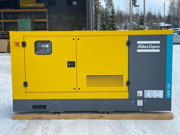 Atlas Copco QES 125 CUD 50 Hz Generaattori.