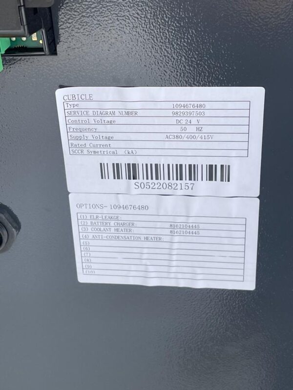 Atlas Copco QES 125 CUD 50 Hz Generaattori. - Image 16