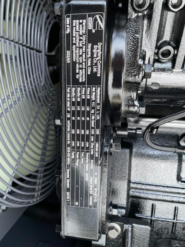 Atlas Copco QES 125 CUD 50 Hz Generaattori. - Image 34