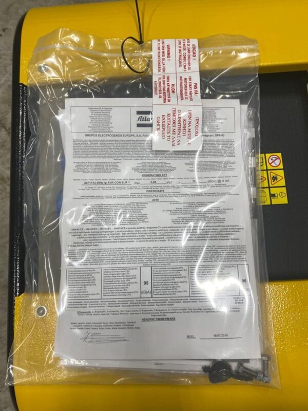 Atlas Copco QEP R12 Bensin Generator - Bild 27