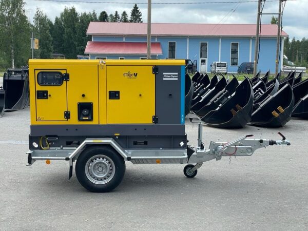 Atlas Copco QAS 30 50 Hz Generator StageV with trailer - Image 2