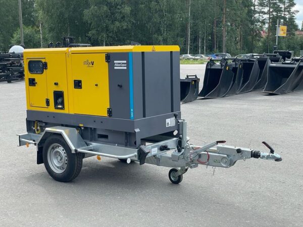 Atlas Copco QAS 30 50 Hz Generator StageV with trailer - Image 3