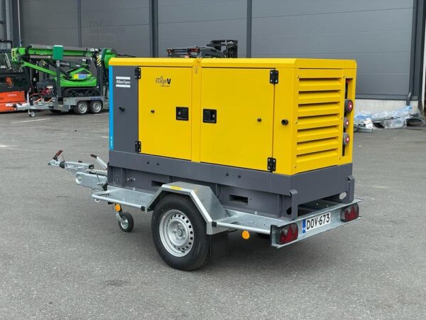 Atlas Copco QAS 30 50 Hz Generator StageV with trailer - Image 7