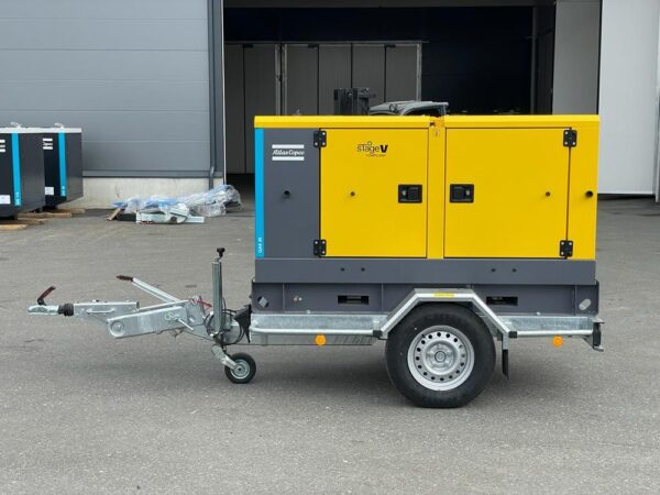Atlas Copco QAS 45 50 Hz Generator StageV with trailer - Image 6