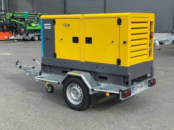 Atlas Copco QAS 45 50 Hz Generator StageV with trailer - Image 7