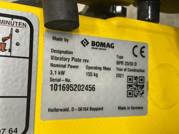 Bomag BPR25/50D tärylätkä - Image 19