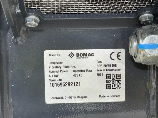 Bomag BPR50/55DE tärylätkä tiiveysmittarilla - Image 22