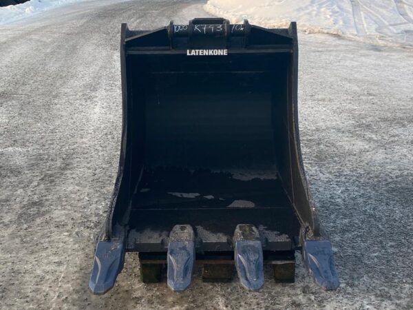 Terästyö Salminen Deep excavation bucket 1100mm NTP10 with tooth - Image 2