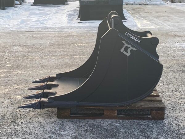 Terästyö Salminen Deep excavation bucket 900mm S60 with tooth - Image 4