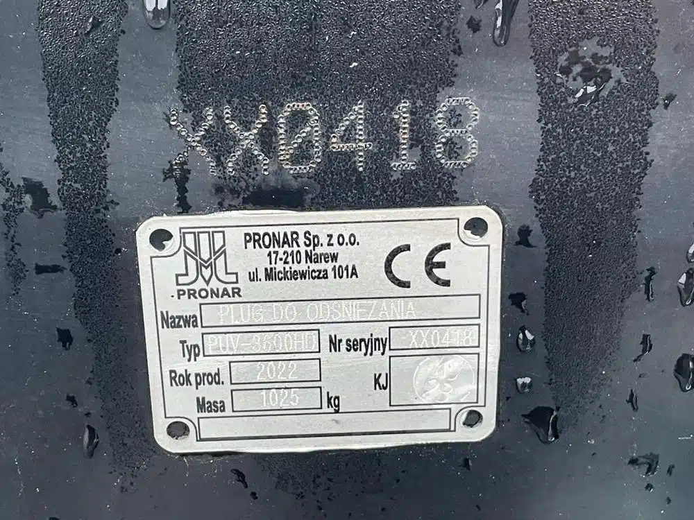 Pronar Heittävä Nivelaura PUV-3600HD Volvo BM - Image 23