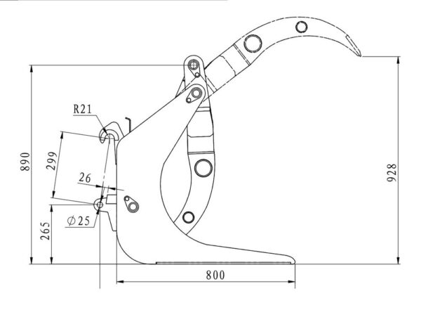 LMG Log grab 2-cyl Euro - Image 3