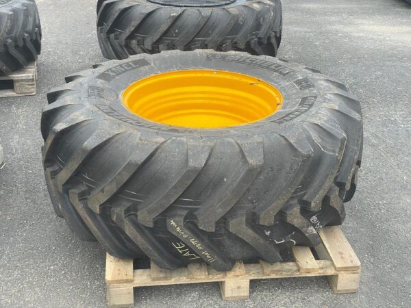 Michelin 480/80 R26  renkaat ja vanteet 2kpl - Image 14