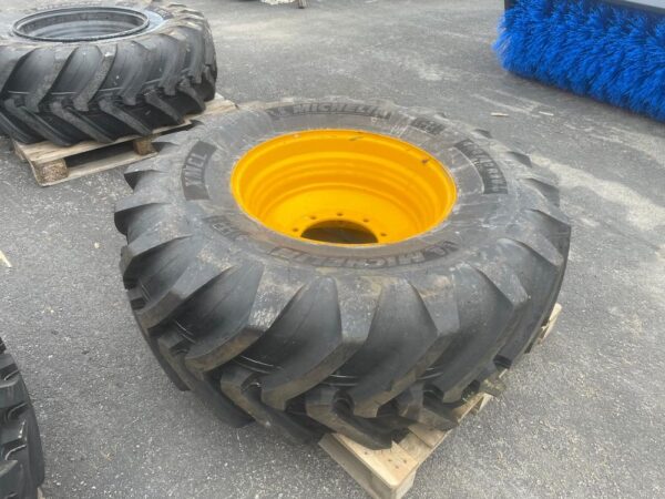 Michelin 480/80 R26  renkaat ja vanteet 2kpl - Image 10