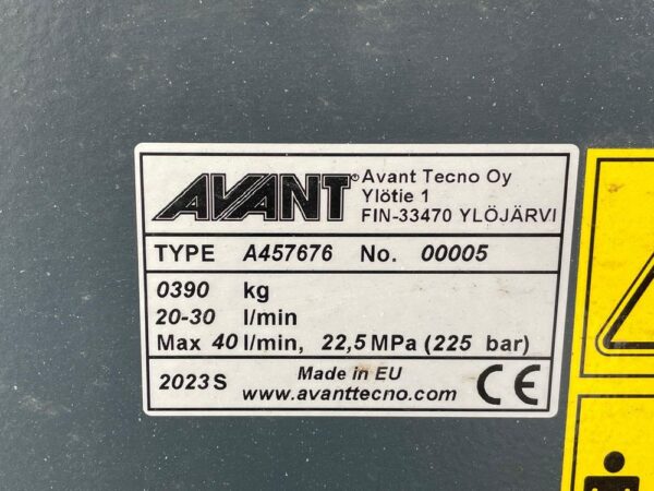 Avant Sand spreading bucket 850L AVANT - Image 13