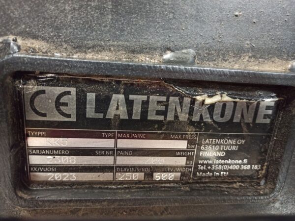 Laten Deep excavation bucket 600mm S45 - Image 9
