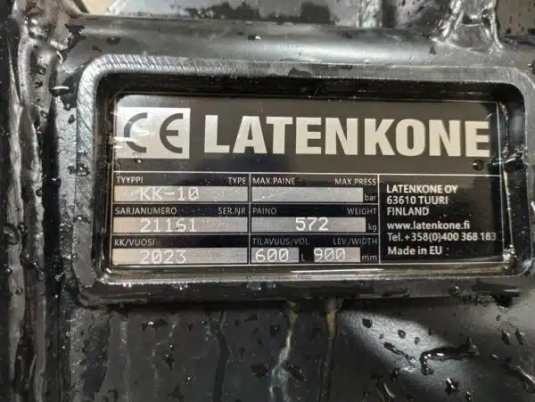 Laten Kuokkakauha 900mm NTP10 kynsillä - Image 9