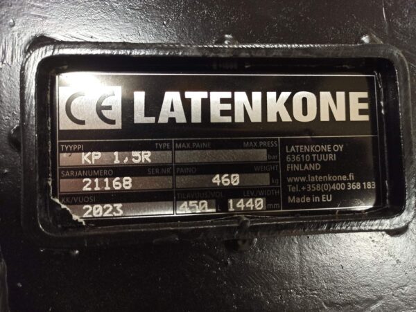 Laten Luiskakauha 1500mm NTP10 Roto - Image 9