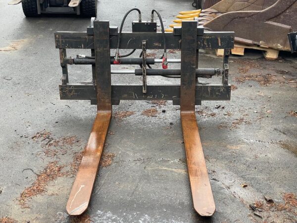 Kramer Hydrauliset trukkipiikit 4ton 120/120cm Kramer 380 - Image 2