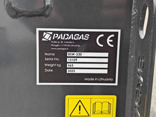 Padagas Kauhaharja BS-230 R Water 12V - Image 19