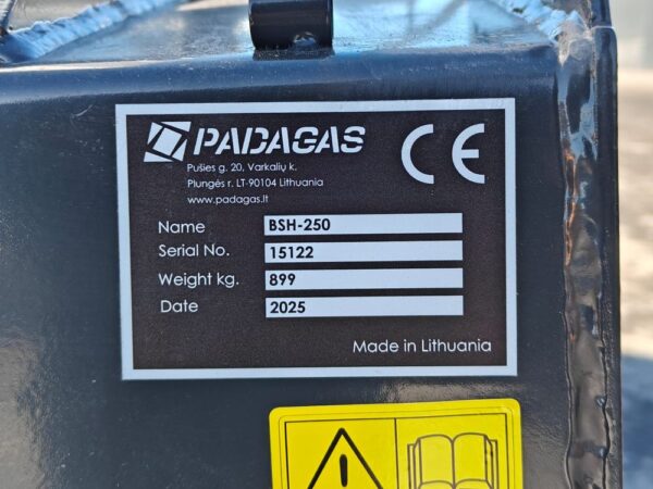 Padagas Sopskopa BSH-250 R Water 12V - Bild 20