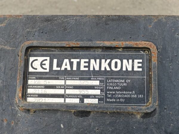 Laten Stubbrivare 1600mm 5-piikkinen+ - Bild 15