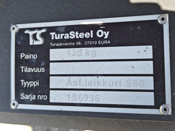 Terästyö Salminen Asfalttileikkuri S60 - Image 8